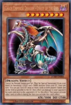 Yugioh! LP Chaos Emperor Dragon - Envoy of the End - JUMP-EN086 - Ultra Rare - L - Image 1