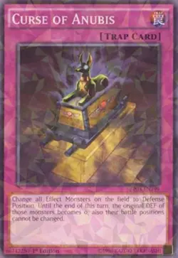 Yugioh! LP Curse of Anubis - BP03-EN199 - Shatterfoil - 1st Edition Lightly Play - Image 1