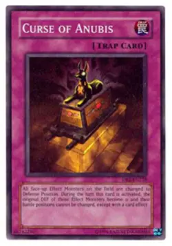 Yugioh! LP Curse of Anubis - DR2-EN218 - Super Rare - Unlimited Edition Lightly - Image 1