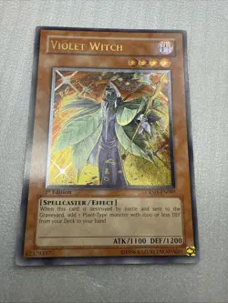 Violet Witch CRMS-EN097 Ultimate Rare 1st Edition Yugioh NM - Image 1