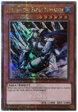 Yugioh! Mobius the Frost Monarch - RA03-EN142 - Quarter Century Secret Rare - Image 1