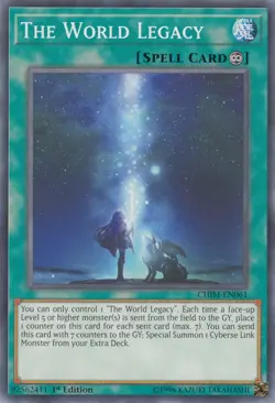 The World Legacy - CHIM-EN061 - Common - 1st Edition NM Yugioh Chaos Impact - CH - Image 1