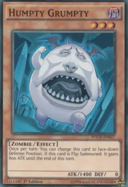 Humpty Grumpty - WSUP-EN037 - Super Rare - 1st Edition NM Yugioh World Superstar - Image 1