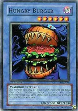 Hungry Burger - MRL-068 - Common - 1st Edition PL/MP Yugioh Magic Ruler - MRL - Image 1