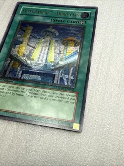 yugioh Skyscraper 2 - Hero City ston-en048 Ultimate Rare 1st Ed near mint - Image 3