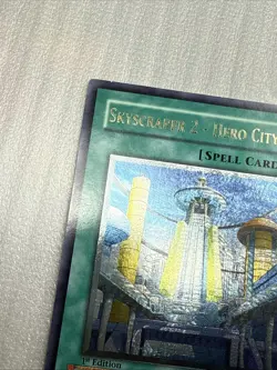 yugioh Skyscraper 2 - Hero City ston-en048 Ultimate Rare 1st Ed near mint - Image 5