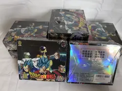 LOT x9 DRAGON BALL Z Cards Booster Box Packs SEALED Liquid Games Trading TCG CCG - Image 2