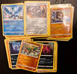 300× Pokemon TCG Card Lot – Sword & Shield Era – Regular, Rev Holo, Holo Rare - Image 1