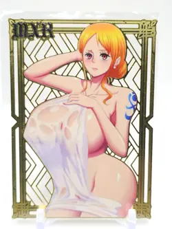 Goddess Story - Gold Metal Waifu Card - Nami - NUMBERED 141/200 - Image 1