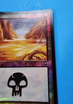 1x Swamp Basic Land Mercadian Masques 1999 Mtg Magic Card Black Mana Foil 339 - Image 2