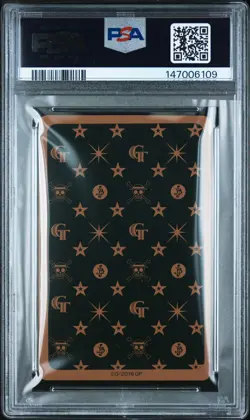 2016 ONE PIECE FILM: GOLD PLAYING CARDS 4 OF SPADES MARCO PSA 7 - Image 2
