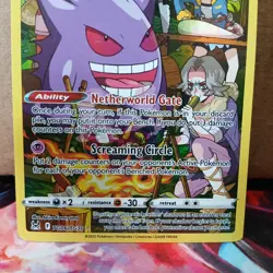 Pokemon TCG Gengar Lost Origin Trainer Gallery Holo Ultra Rare Card TG06/TG30 NM - Image 3
