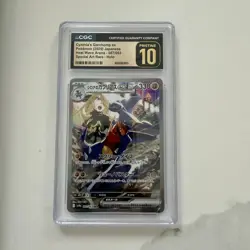 CGC 10 PRISTINE Cynthias Garchomp ex 087/063 Heat Wave Arena Pokemon Card 2025 - Image 1