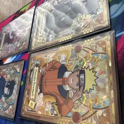 Naruto Kayou SP Card Set x4 Naruto Sasuke Sakura Kakashi Heaven Scroll - Image 3