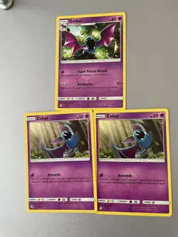 Golbat 6/30 - Zubat 11/30 - 54/149 - Non Holo - Pokemon Card TCG LP X3 - Image 2