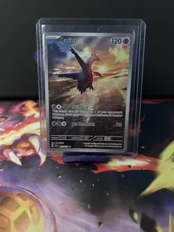 Pokemon TCG Latios 203/191 Surging Sparks Illustration Rare Card - Image 1