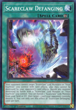 Scareclaw Defanging - PHHY-EN060 - Common - 1st Edition NM Yugioh Photon Hyperno - Image 1