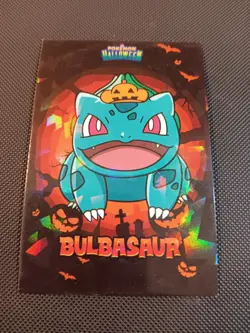 Pokemon 2024 Card Database Halloween Set Bulbasaur 2 Cracked Holo Peru US Seller - Image 1