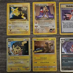 Pokemon 12 Card Lot. Rare Promo Pikachu's. Rocket's Hitmonchan. Rocket's Trap. - Image 2