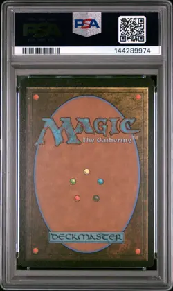 2025 MTG FINAL FANTASY COMMANDER SURGE FOIL #0342 DARKSTEEL PLATE PSA 8 - Image 2