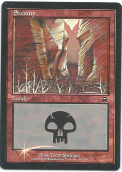 MTG - Swamp - Mercadian Masques (MMQ) - 342/350 - Foil - English - NM - Image 1