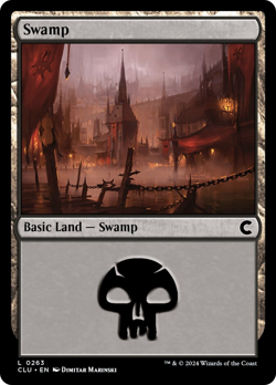 Swamp (0263) [Ravnica: Clue Edition] Magic MTG - Image 1