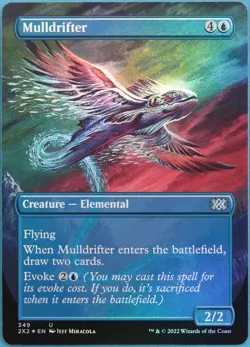 Mulldrifter (Borderless) FOIL Double Masters 2022 MINT (314429) ABUGames - Image 1