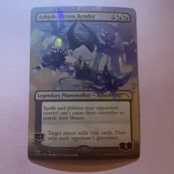 Ashiok, Dream Render (Borderless) Secret Lair Drop, MTG Near Mint Condition - Image 1