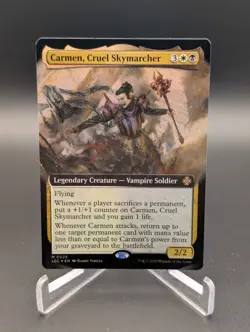 Carmen, Cruel Skymarcher (Extended Art) Commander: the Lost Caverns of Ixalan... - Image 1