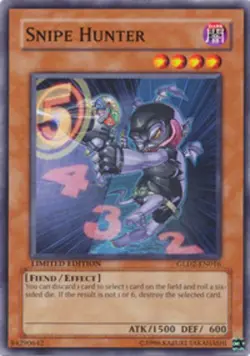 Snipe Hunter - GLD2-EN016 - Common - Limited Edition PL/MP Yugioh Gold Series 2 - Image 1