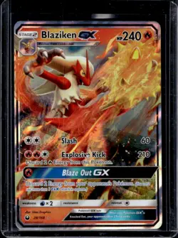 2018 Pokemon SM Celestial Storm Blaziken Holo #28/168 - Image 1