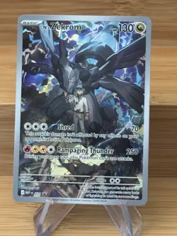 N's Zekrom 031 Ascended Heroes Elite Trainer Box Holo Promo Pokemon English NM - Image 1
