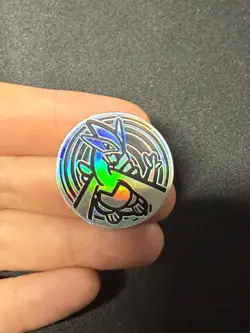 Lugia Pokemon Japanese Neo Starter Deck Coin 2000 1999 Nintendo Vintage NM - Image 1