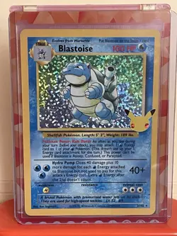 Pokemon Blastoise 2/102 Celebrations Classic Collection Holo English Card - Image 1