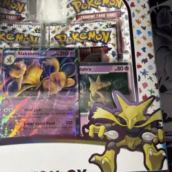 Pokemon TCG Scarlet & Violet 151 ALAKAZAM EX COLLECTION Box FACTORY SEALED - Image 3