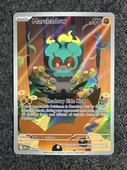 Pokemon TCG Marshadow Illustration Rare ME01: Mega Evolution 146/132 Near Mint - Image 1