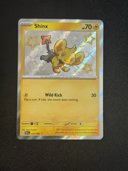Shinx - 135/091 Paldean Fates Baby Shiny Holo Rare Pokemon - NM/MINT - Image 1