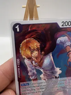 Vinsmoke Sanji OP10-063 R ONE PIECE CARD GAME Royal Blood ENGLISH TCG LP - Image 4