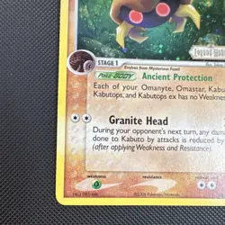 Pokemon Kabuto 36/92 Legend Maker 2006 60 HP Uncommon Reverse Holo - Image 5