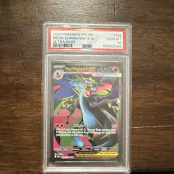 Pokemon Mega Charizard X EX Phantasmal Flames Ultra Rare Holo PSA 10 2025 - Image 1