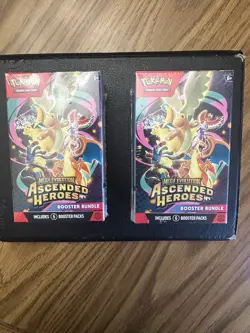 Pokemon Mega Evolution Ascended Heroes 2x Booster Bundle Mega Dragonite ex Seal… - Image 1
