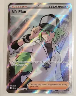 Pokemon TCG N's Plan 163/086 SV: Black Bolt - Image 1