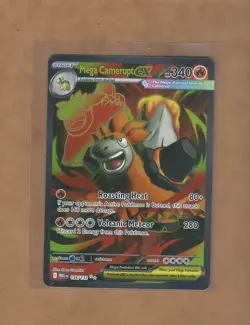 Pokemon TCG Mega Evolution Mega Camerupt ex 156/132 NM - Image 1