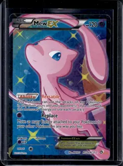 2013 Pokemon Black & White Legendary Treasures Mew Radiant #RC24/RC25 - Image 1