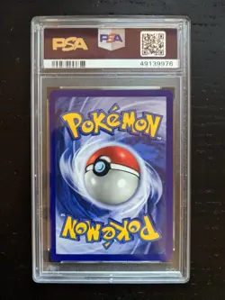 SUPER LIGHT STAMP 1999 Pokemon Base Set Shadowless 1st Edition Ponyta #60 PSA 10 - Image 2