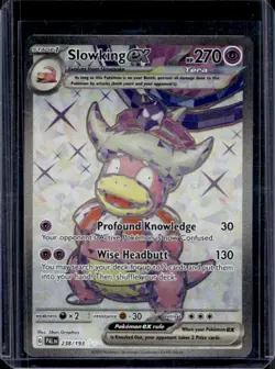 2023 Pokemon SV Paldea Evolved Slowking ex Full Art Ultra Rare #238/193 - Image 1