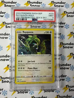 Rayquaza Holo Sea & Sky Premium Collection #029 2024 Pokemon PSA 9 142774385 - Image 1