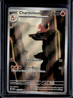 2023 Pokemon SV 151 Charmeleon Illustration Rare #169/165 - Image 1