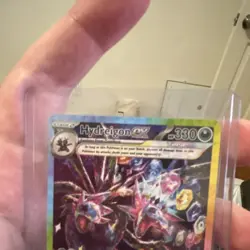 Pokemon TCG Hydreigon ex Sv08: Surging Sparks 240/191 Holo SIR EX 330 HP - Image 3