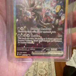 Pokemon TCG Hydreigon ex Sv08: Surging Sparks 240/191 Holo SIR EX 330 HP - Image 4